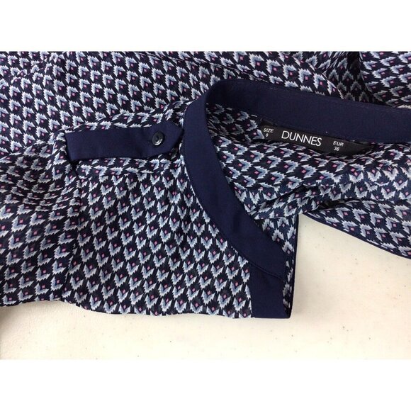 Dunnes Executive Blouse Womens 8 - Picture 4 of 5